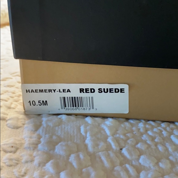 Halogen Haemery-Lea Red Suede size 10.5 Sandals - Picture 7 of 8